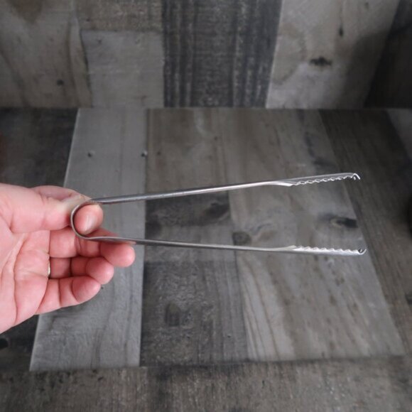 Christmas Ice Bucket Mikasa Reindeer Stainless Steel Champagne Chiller Lid Tongs - Picture 7 of 7